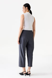 Contrast Waistband Trousers