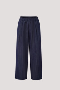 Elasticated Loose Straight Pants