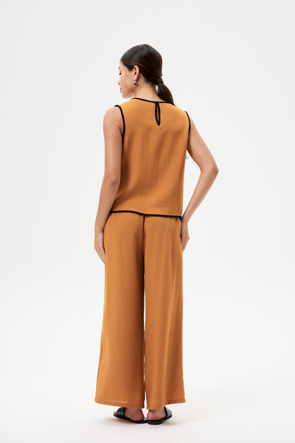 Elasticated Relaxed Pants