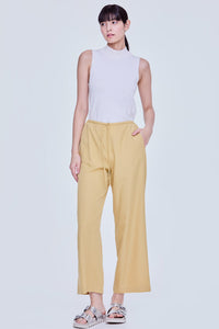 Drawstring Pull-On Trousers