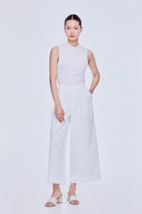 Pleated Flare Culottes