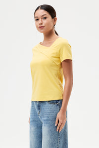 Asymmetrical Neck Blouse