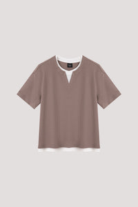 Two-Piece Waffle Tee