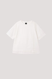 Contrast Fabric Tee