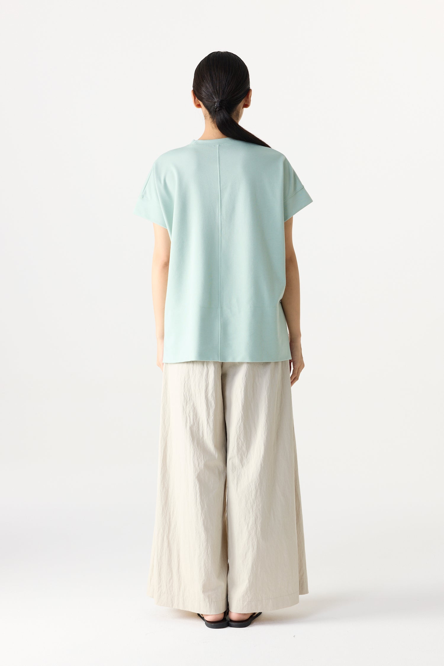 Boxy Paneled Magyar Tee