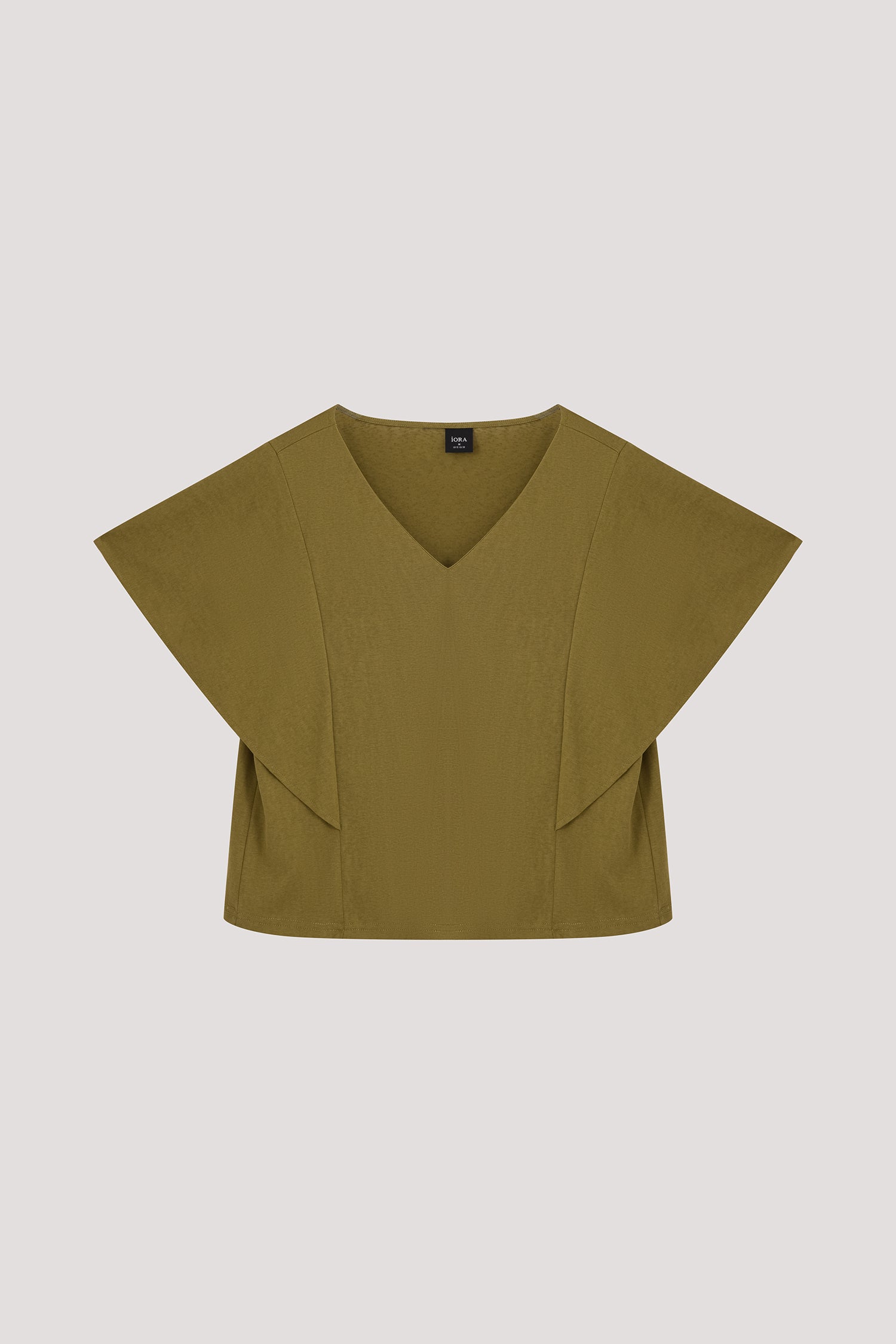 Flutter Sleeve Jersey Top