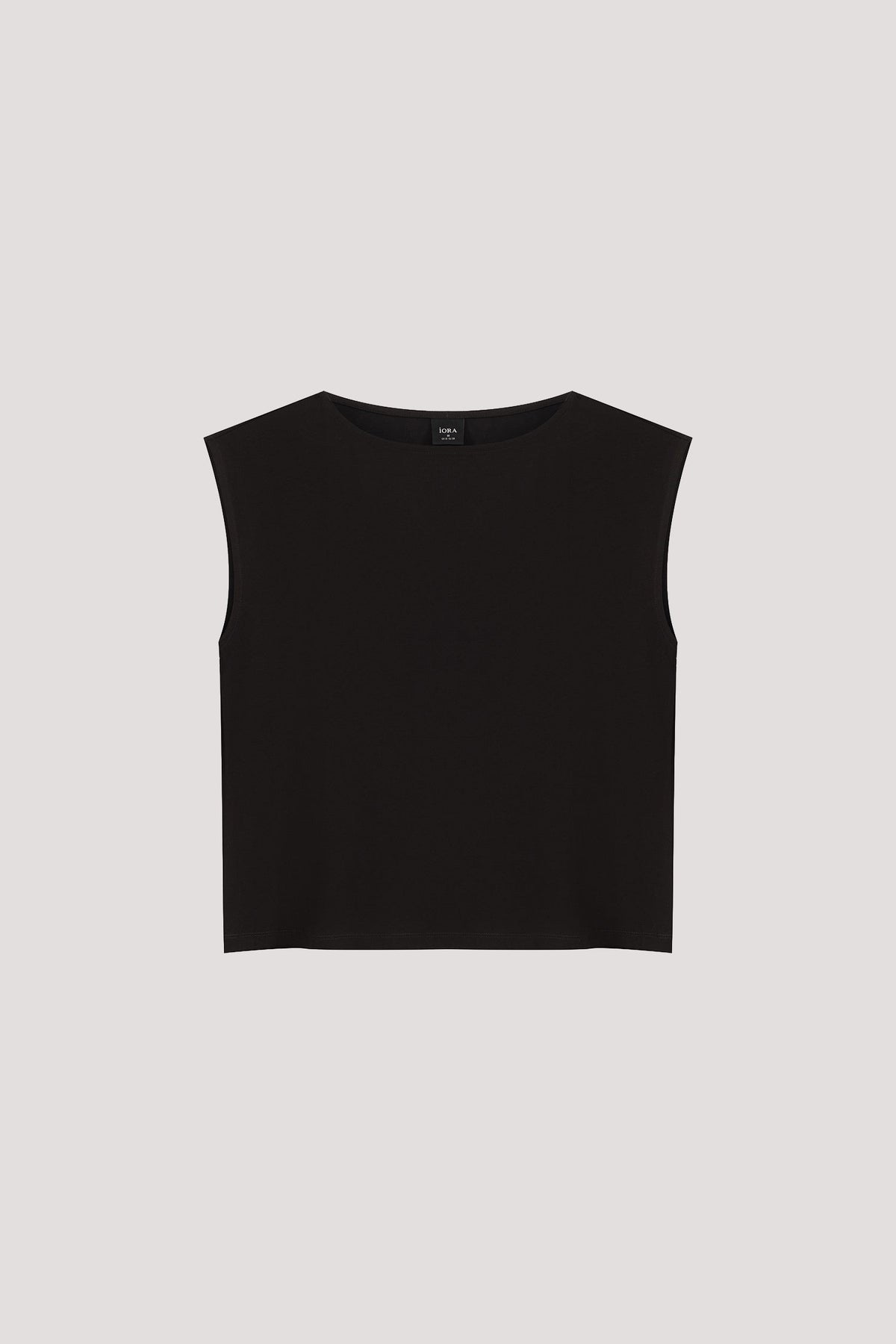 Boxy Sleeveless Jersey Top