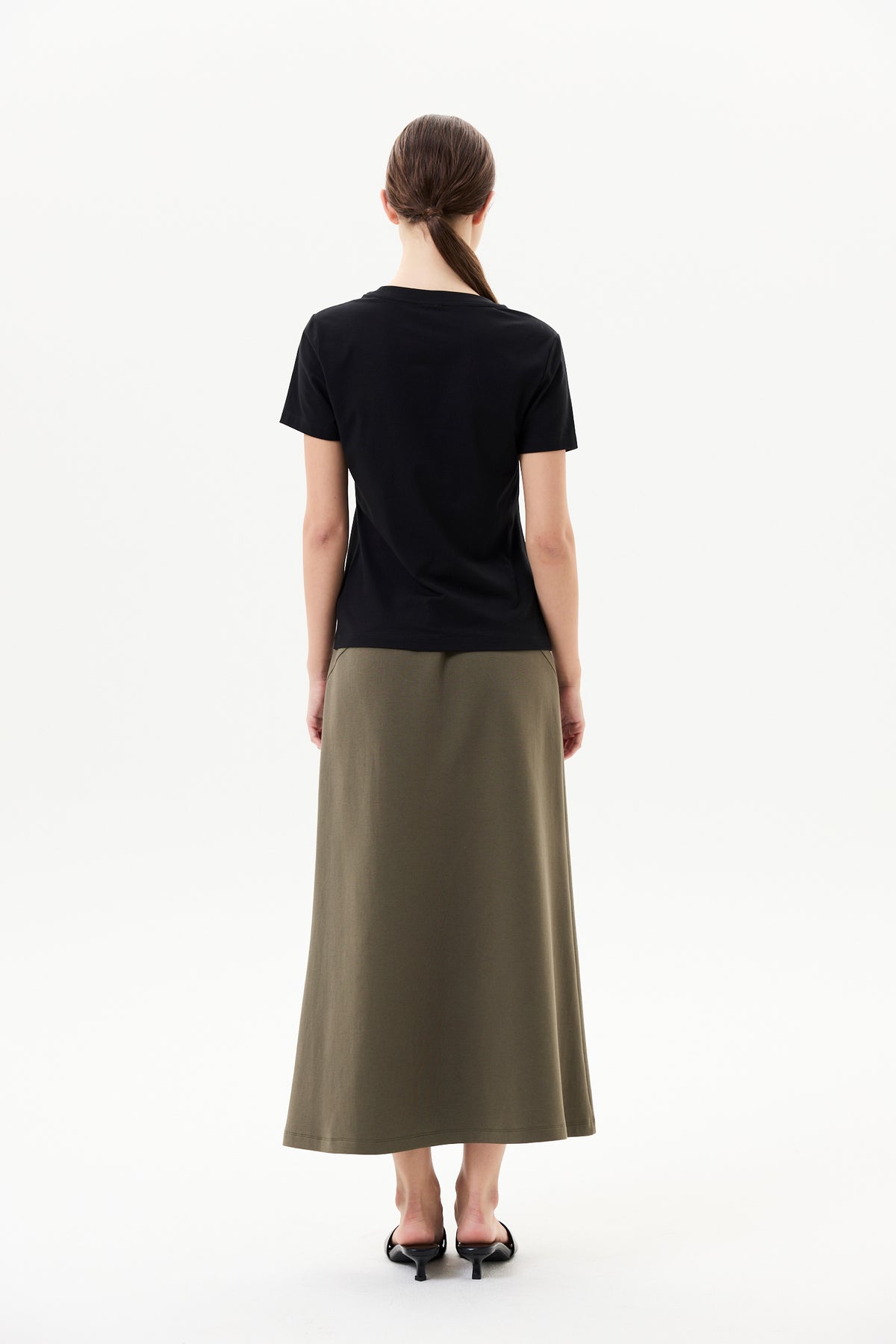 Scoop Neck Jersey Top