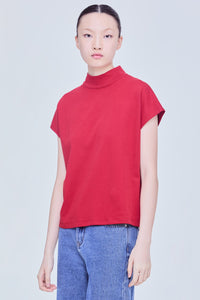 Basic Stand Collar Tee