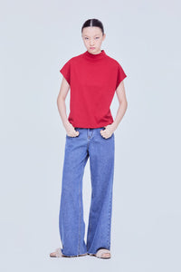 Basic Stand Collar Tee