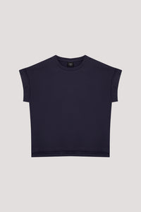 Basic Folded Cuff Tee