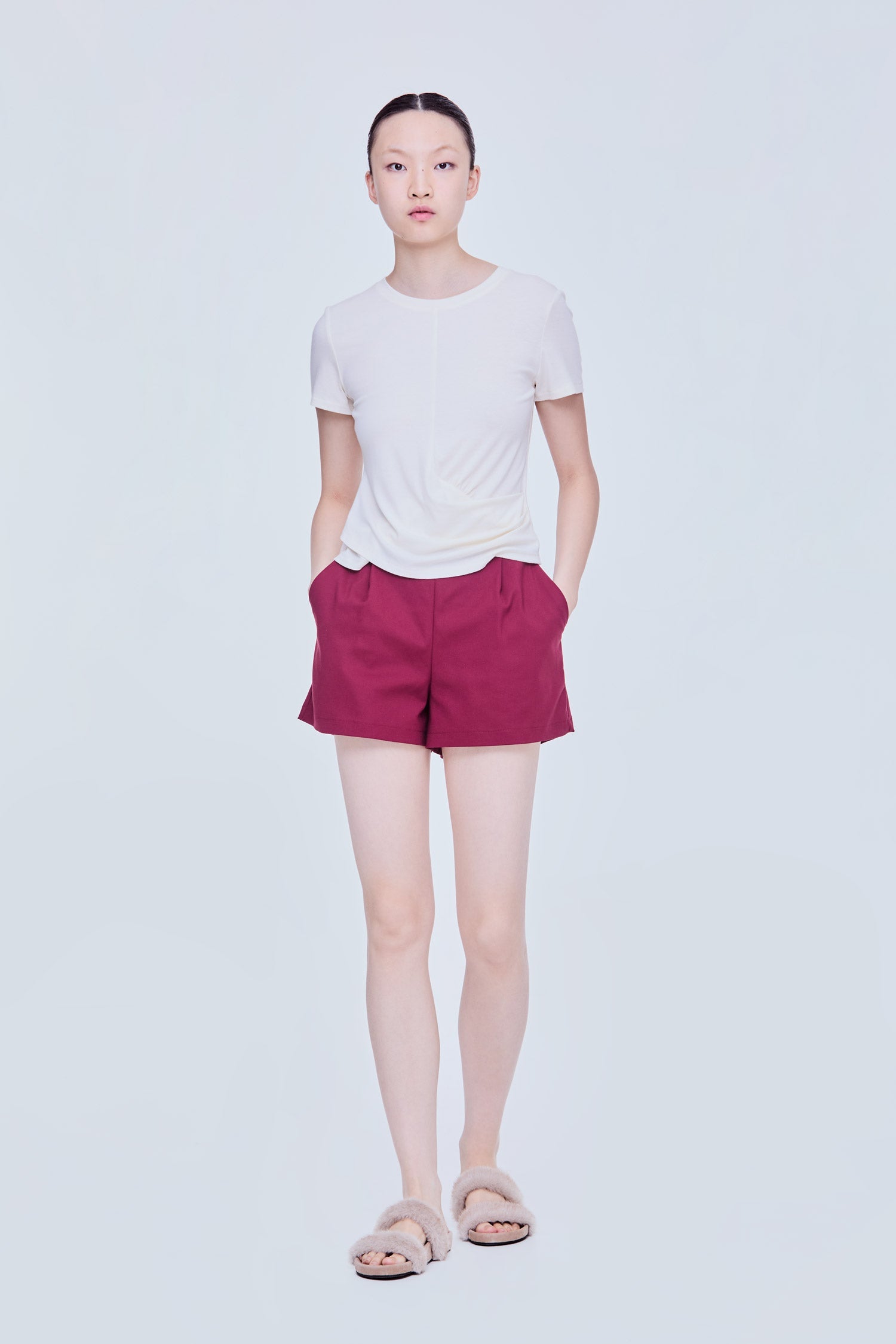Drapey Waist Tee