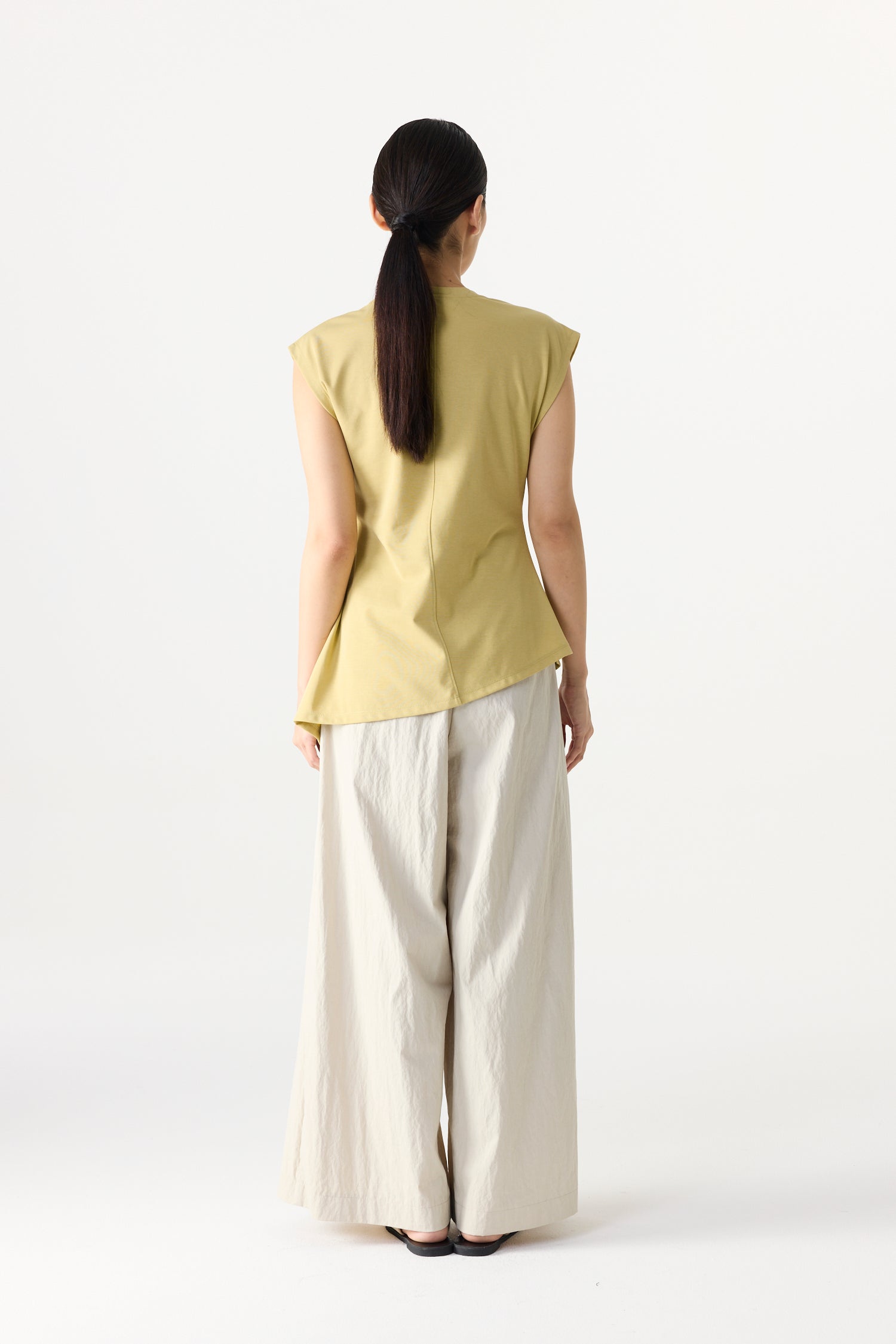 Asymmetrical Side Slit Top