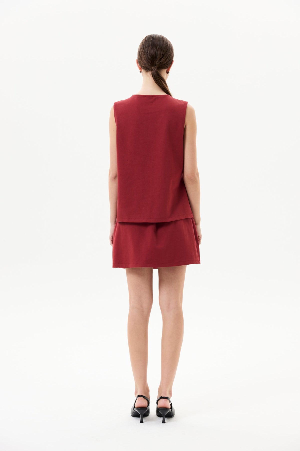 Buckle Strap Twill Top