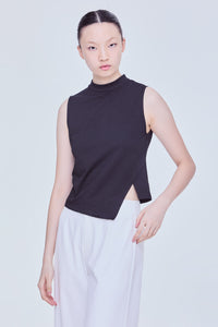 Cropped Gathered Waist Top