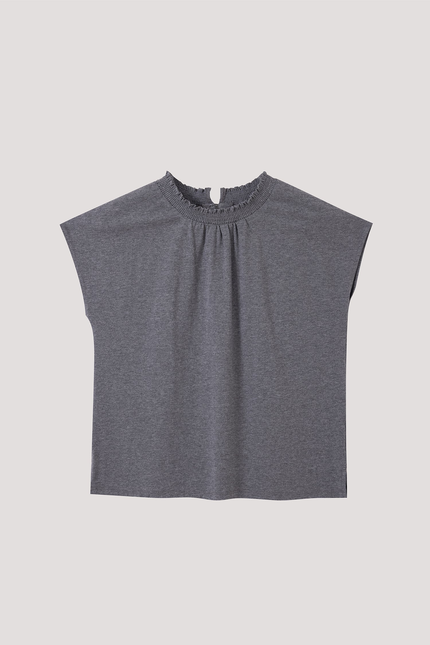 Ruffle Neck Top