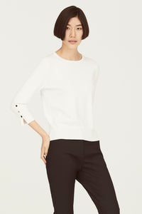 Button Detail Knit Top