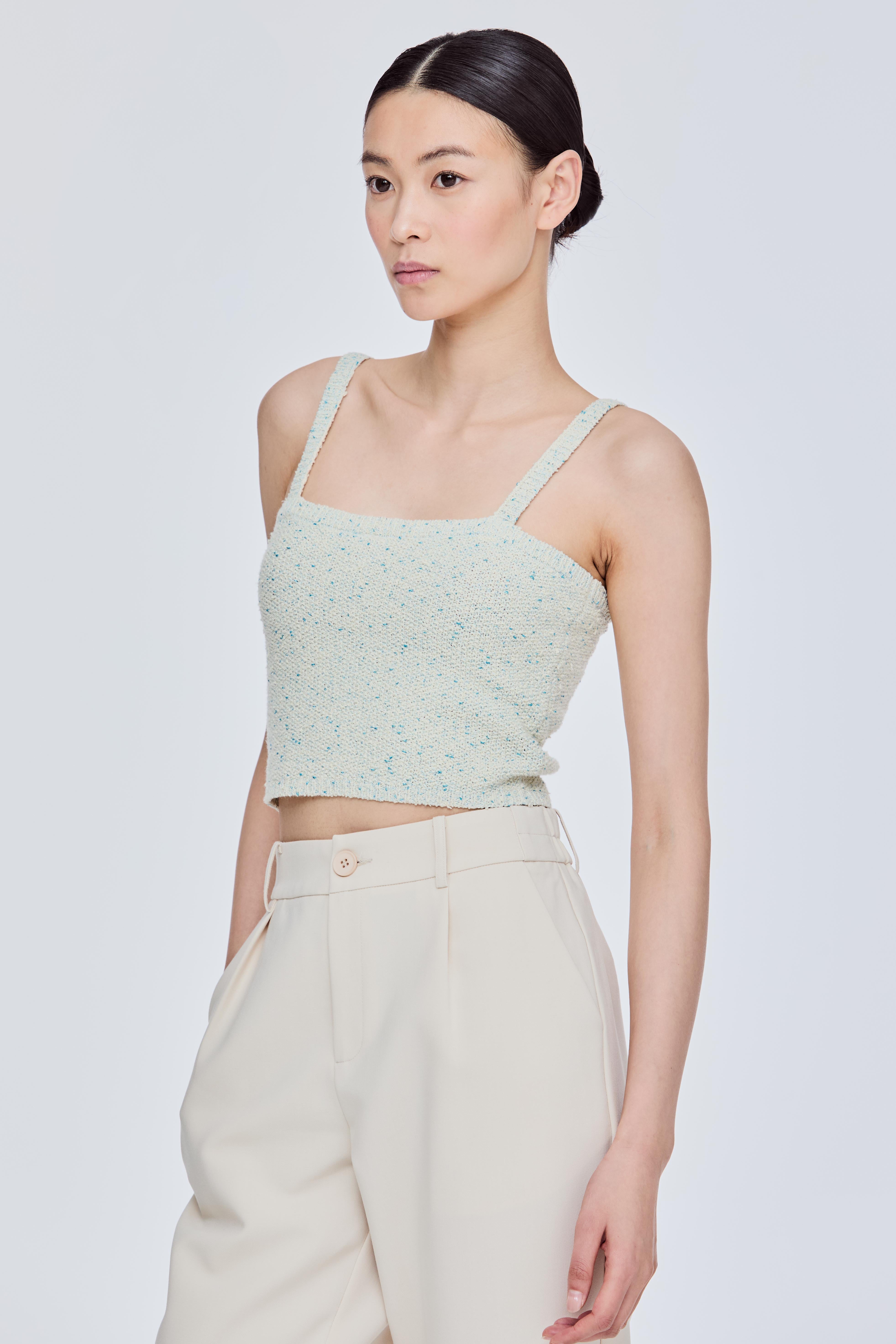 Chenille Crop Top