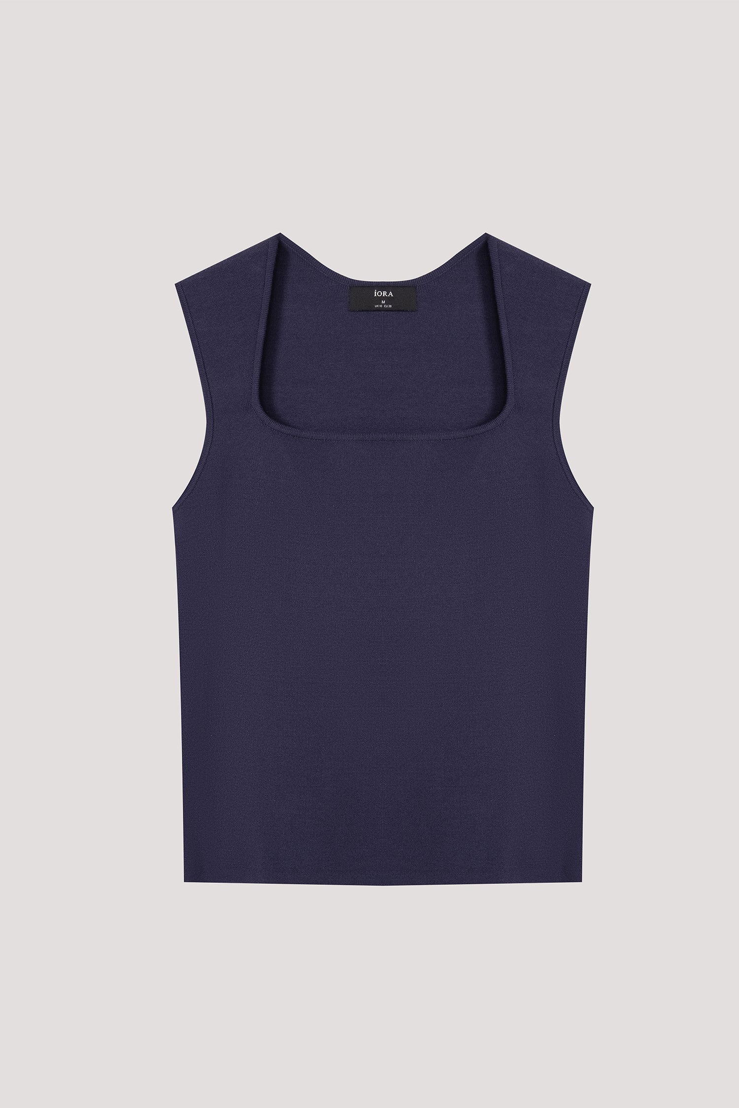Contoured Square Neck Top
