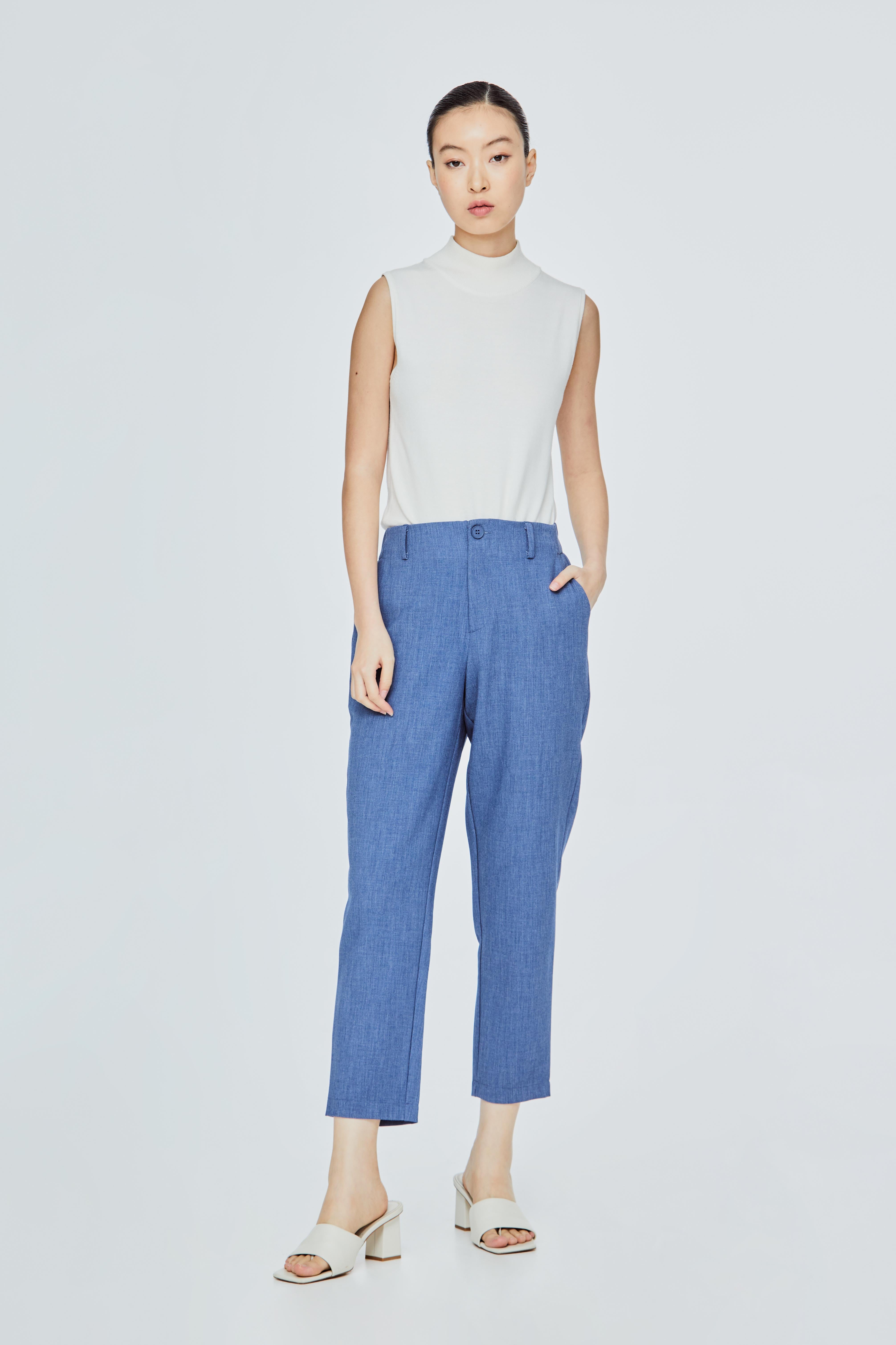 Tapered Soft Trousers
