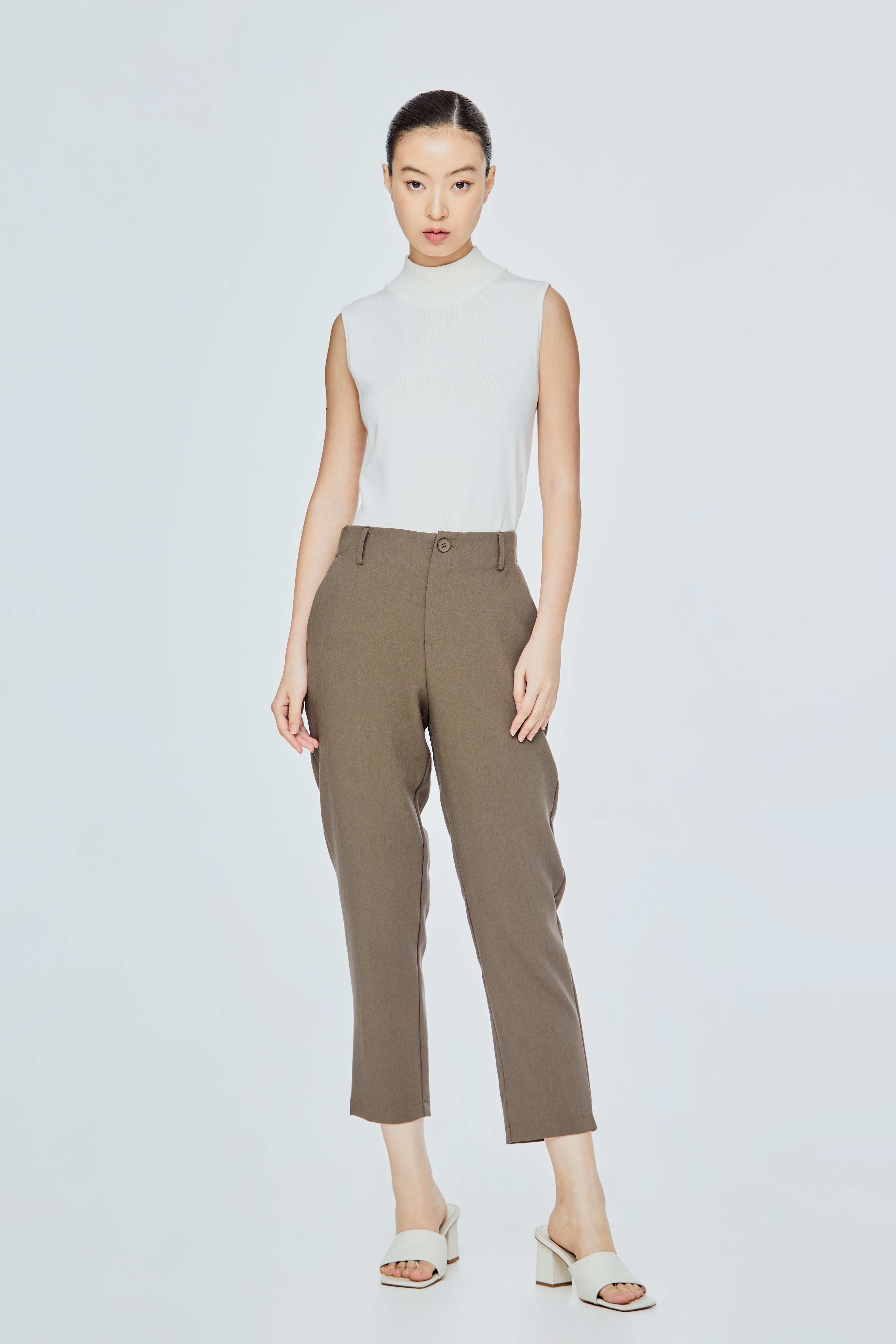 Tapered Soft Trousers