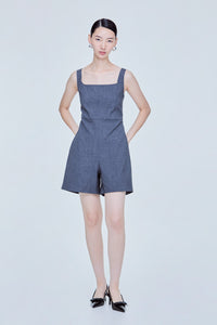 Square Neck Jumpsuits