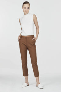 Belted Tapered Pants