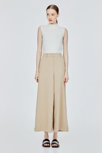 Basic Flare Leg Trousers