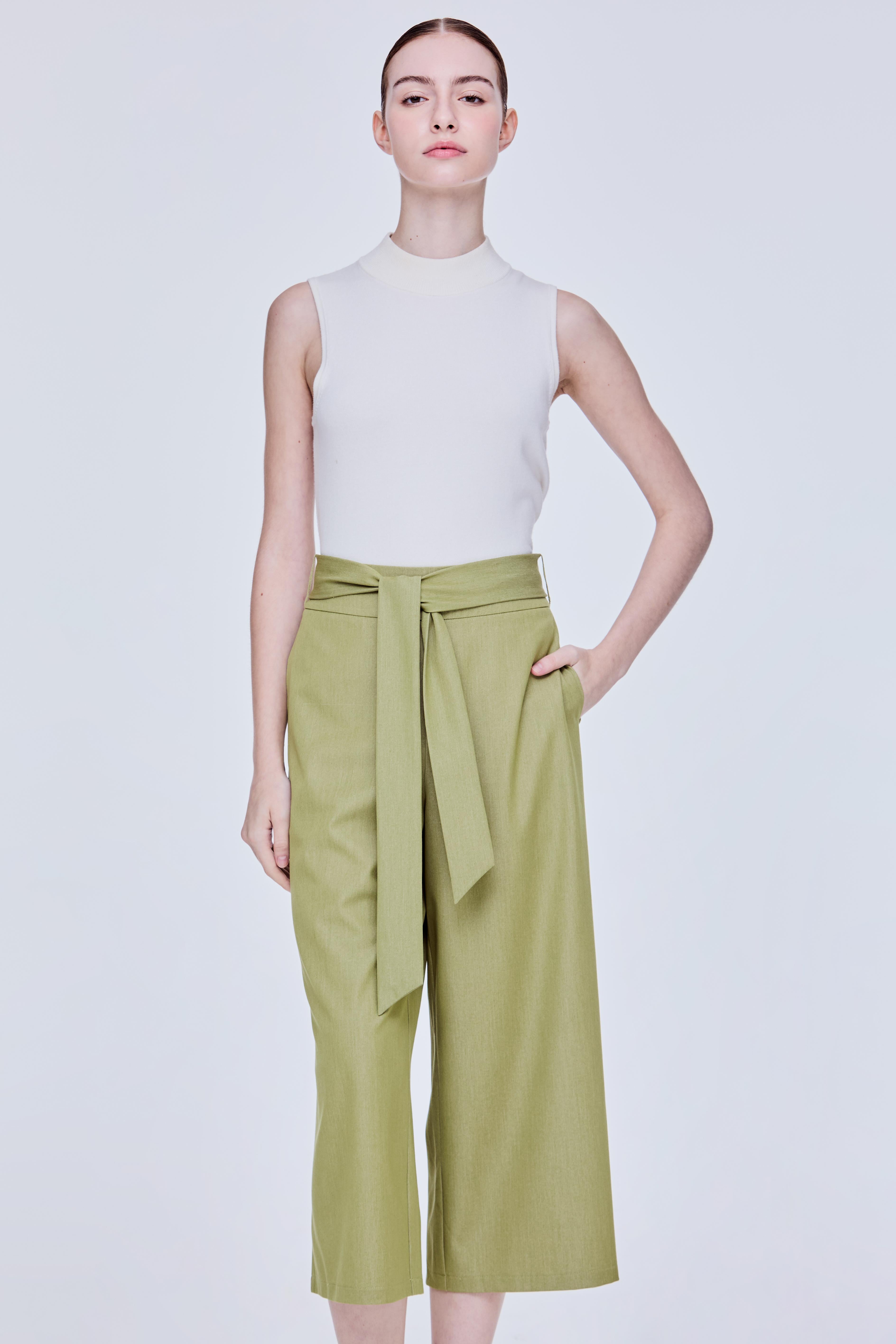 Basic Integrated Sash Culottes