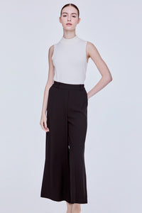 Elasticised Wide Leg Trousers