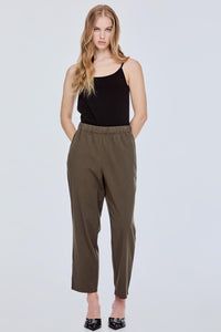 Elasticised Tapered Pants