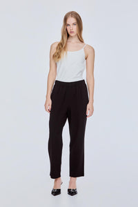 Elasticised Tapered Pants