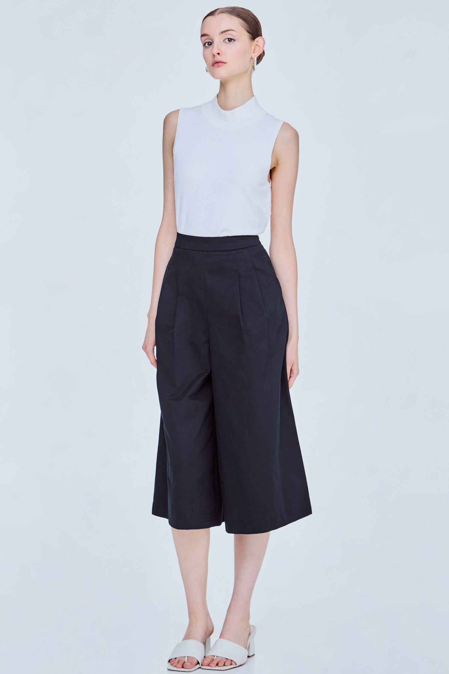 Wide Flare Trousers