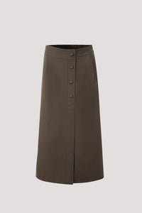 Side Button Skirt