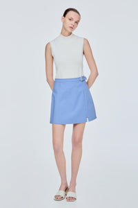 Belted A-Line Skorts