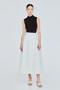 Pleated Warp Ballerina Skirt