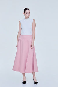 Panelled Flare Skirt