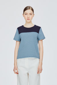 Contrast Stripes Tee