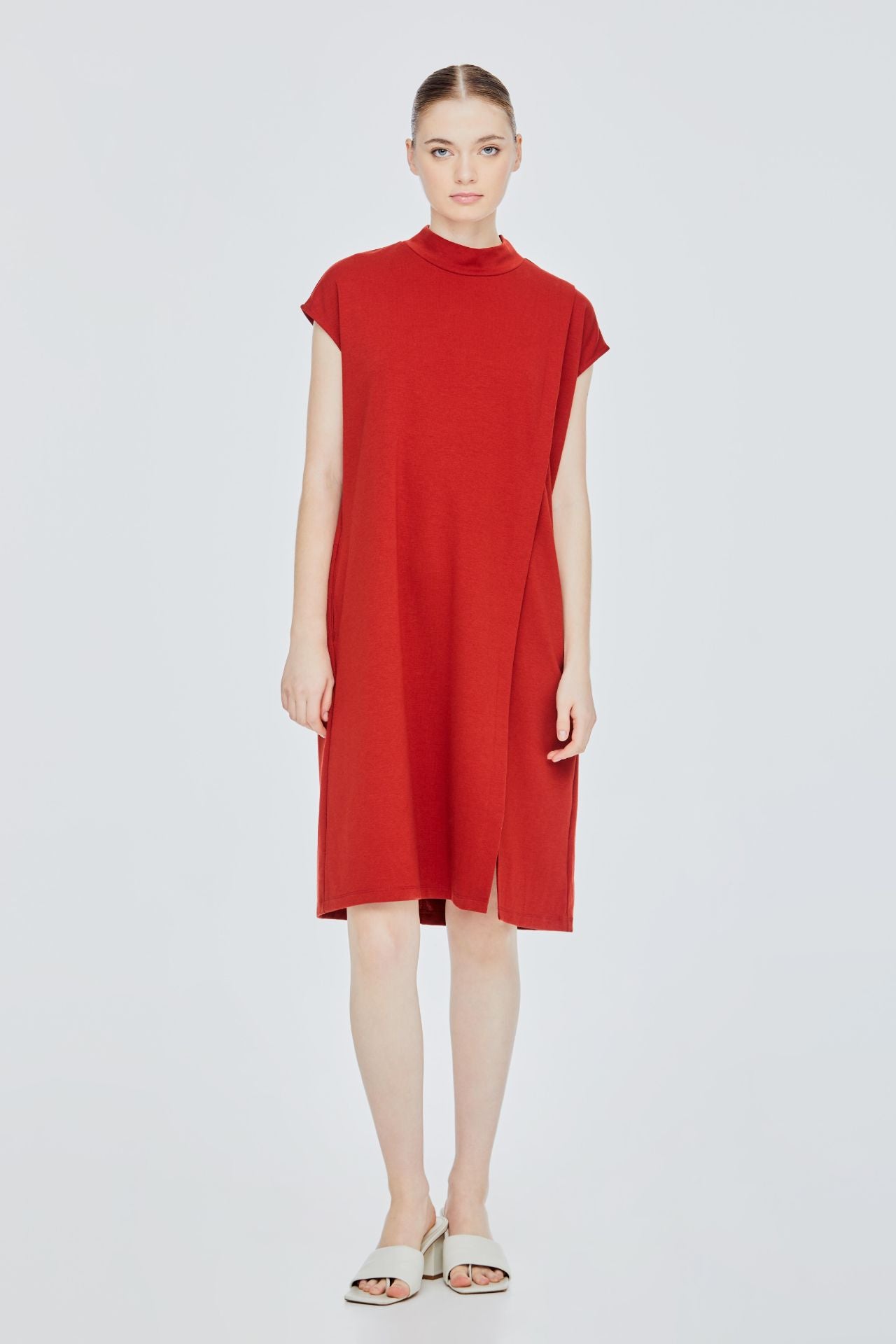 Panelled Relaxed Tee Dress