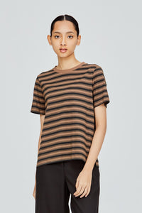 Basic Boxy Stripes Top