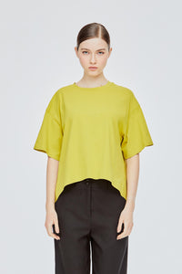 Contrast Asymmetrical Tee