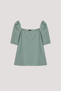 Basic Puffed Sleeve Top