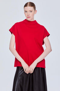 Basic Mock Neck Top