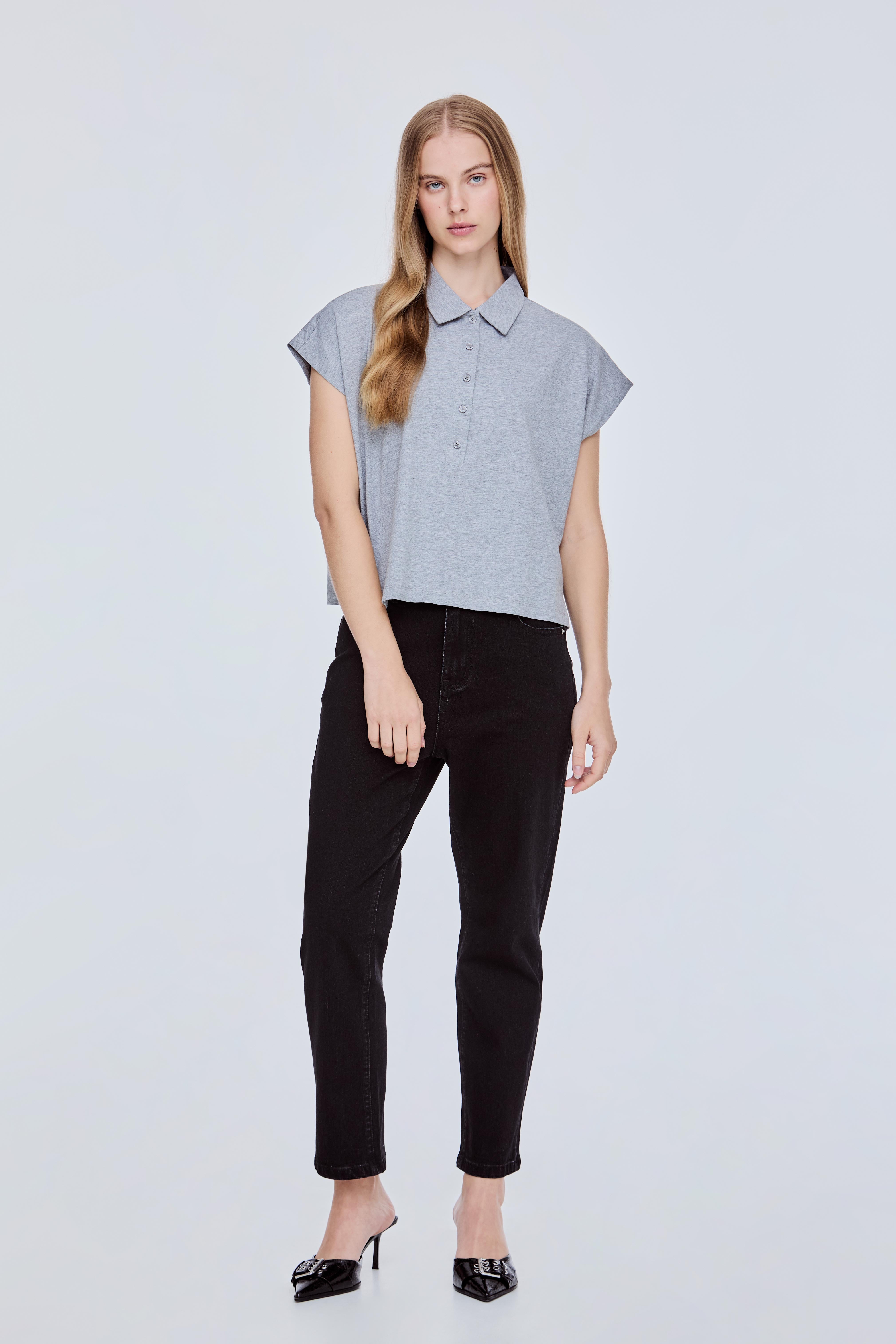 Collared Magyar Tee