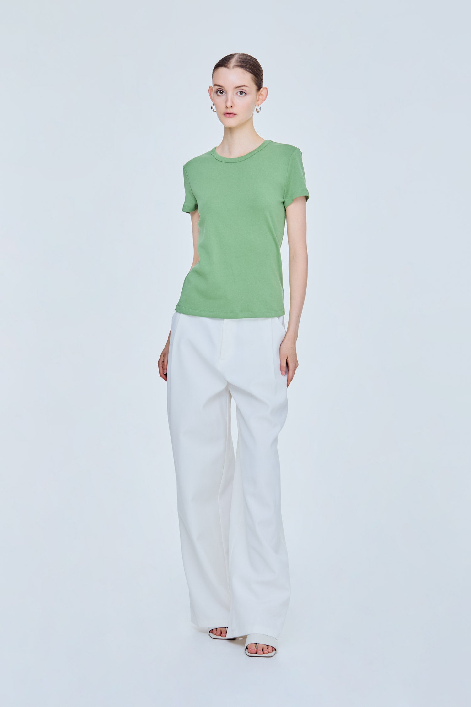 Soft Crew Neck Top