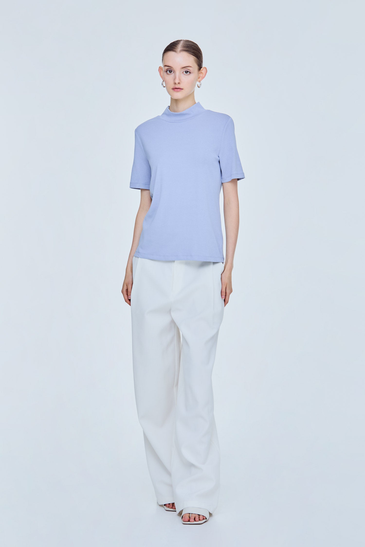 Soft Mock Neck Top