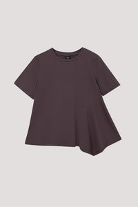 Asymmetrical Flounce Tee