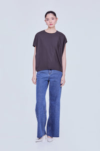 Panelled Cocoon Fit Tee