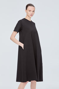 Flare Boxy T-Shirt Dress