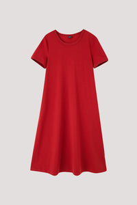 Contrast Trim T-Shirt Dress